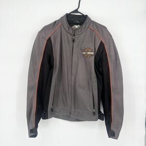 Vintage Harley Davidson Motorcycle Jacket Men Size M